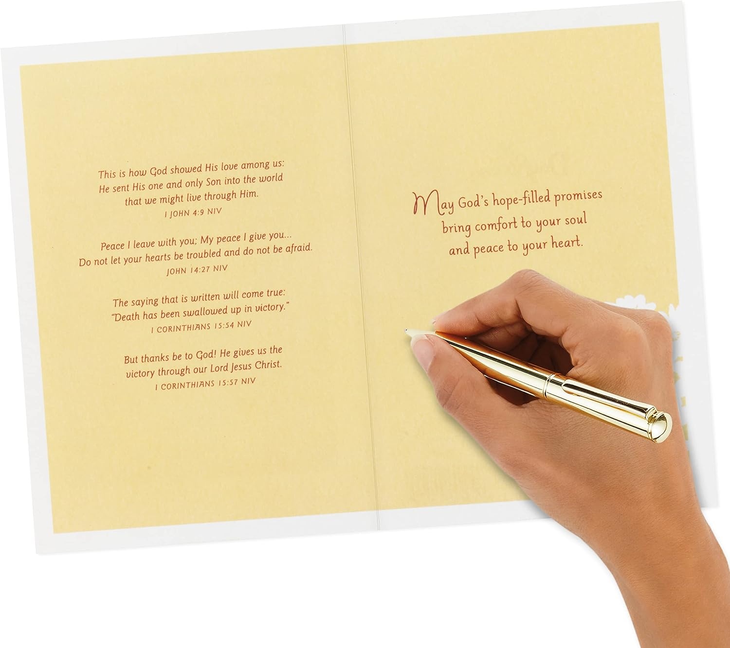 image:imageDaySpring Religious Sympathy Card Gods Comfort and HopeGods Comfort and Hope