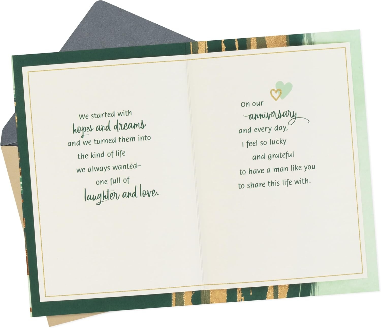 image:imageHallmark Anniversary Card for Husband or Boyfriend Love the Life You and I Have Made