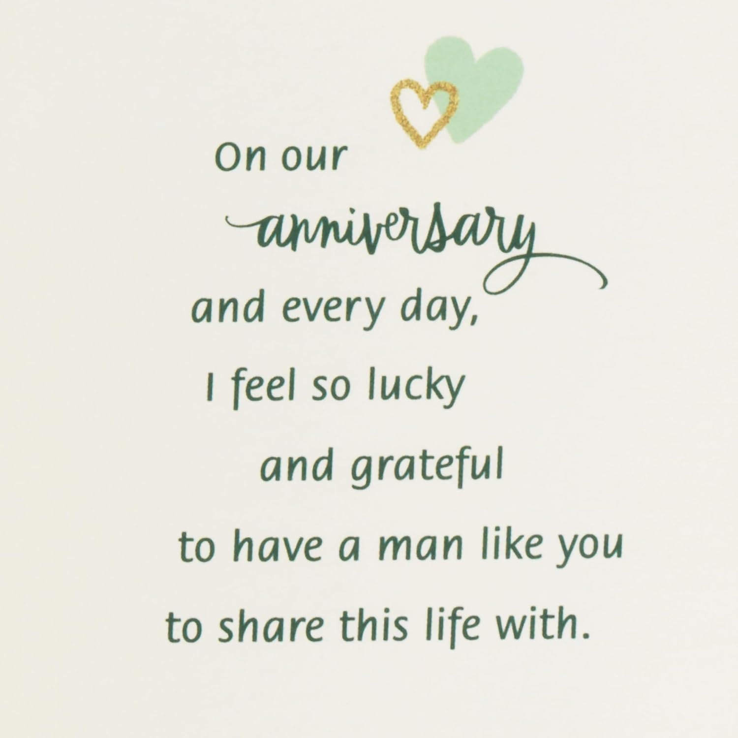 image:imageHallmark Anniversary Card for Husband or Boyfriend Love the Life You and I Have Made
