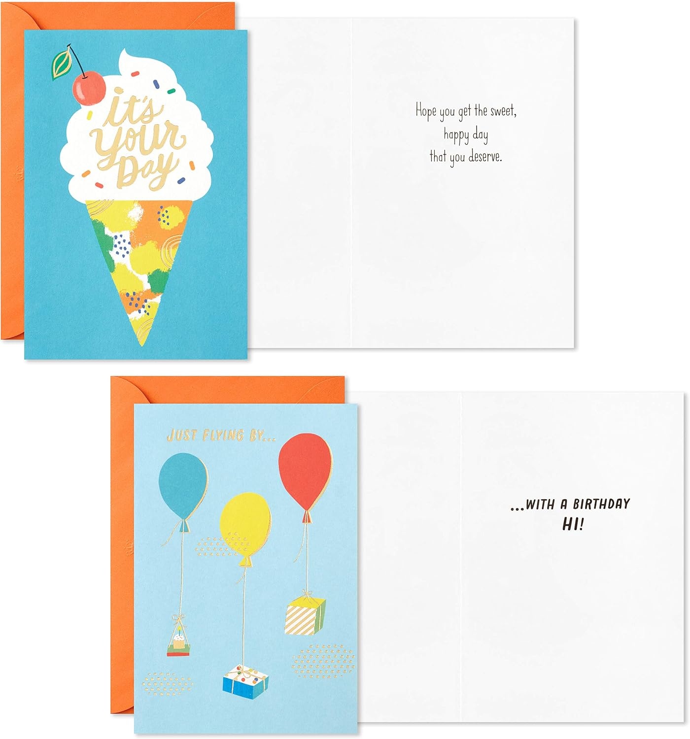 image:imageHallmark Birthday Cards Assortment 36 Cards with Envelopes Bright Birthday WishesMulticolorAssorted