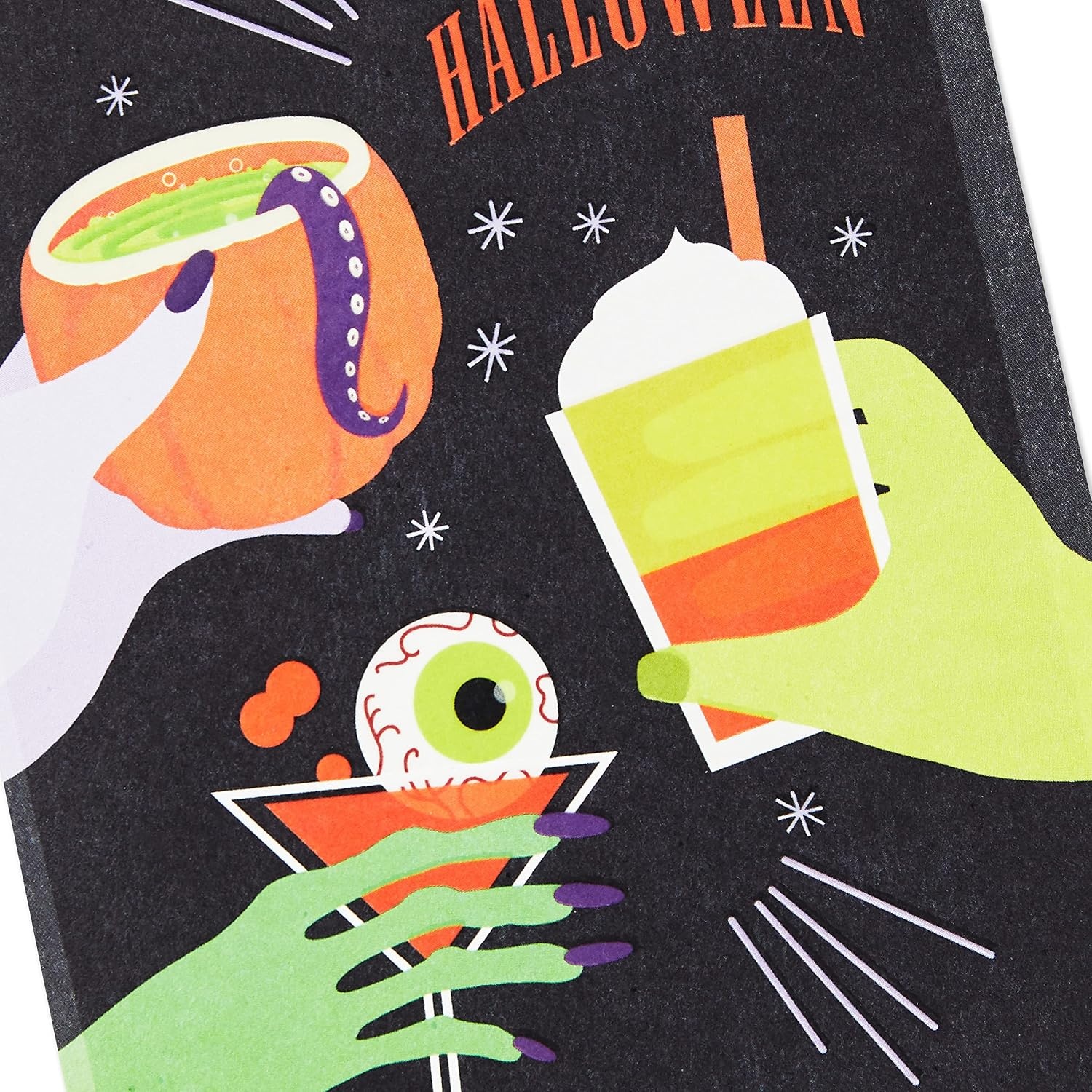 image:imageHallmark Hocus Pocus Pack of Halloween Cards Sanderson Sisters 4 Cards with EnvelopesCocktails and Ghosts 6 Cards