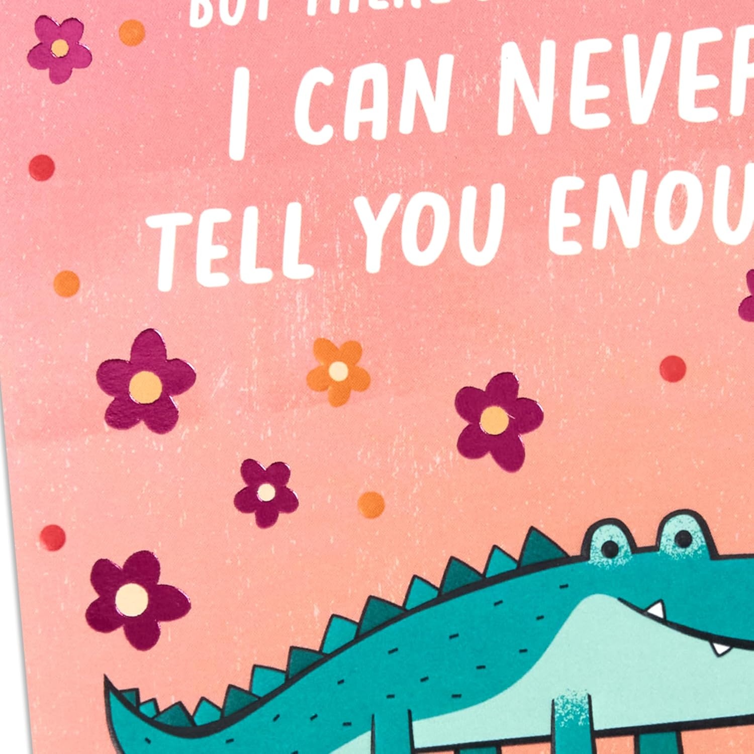 image:imageHallmark Love Card Heart in Envelope for Anniversary Romantic Birthday Sweetest DaySmile Wider than a Crocodile