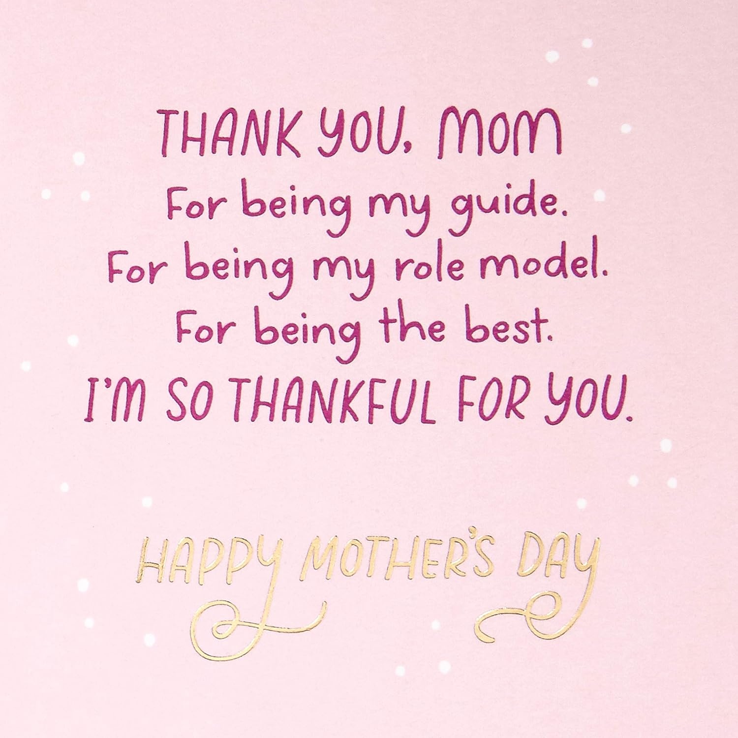 image:imageHallmark Mothers Day Card from Son or Daughter Thank You MomThank You Mom