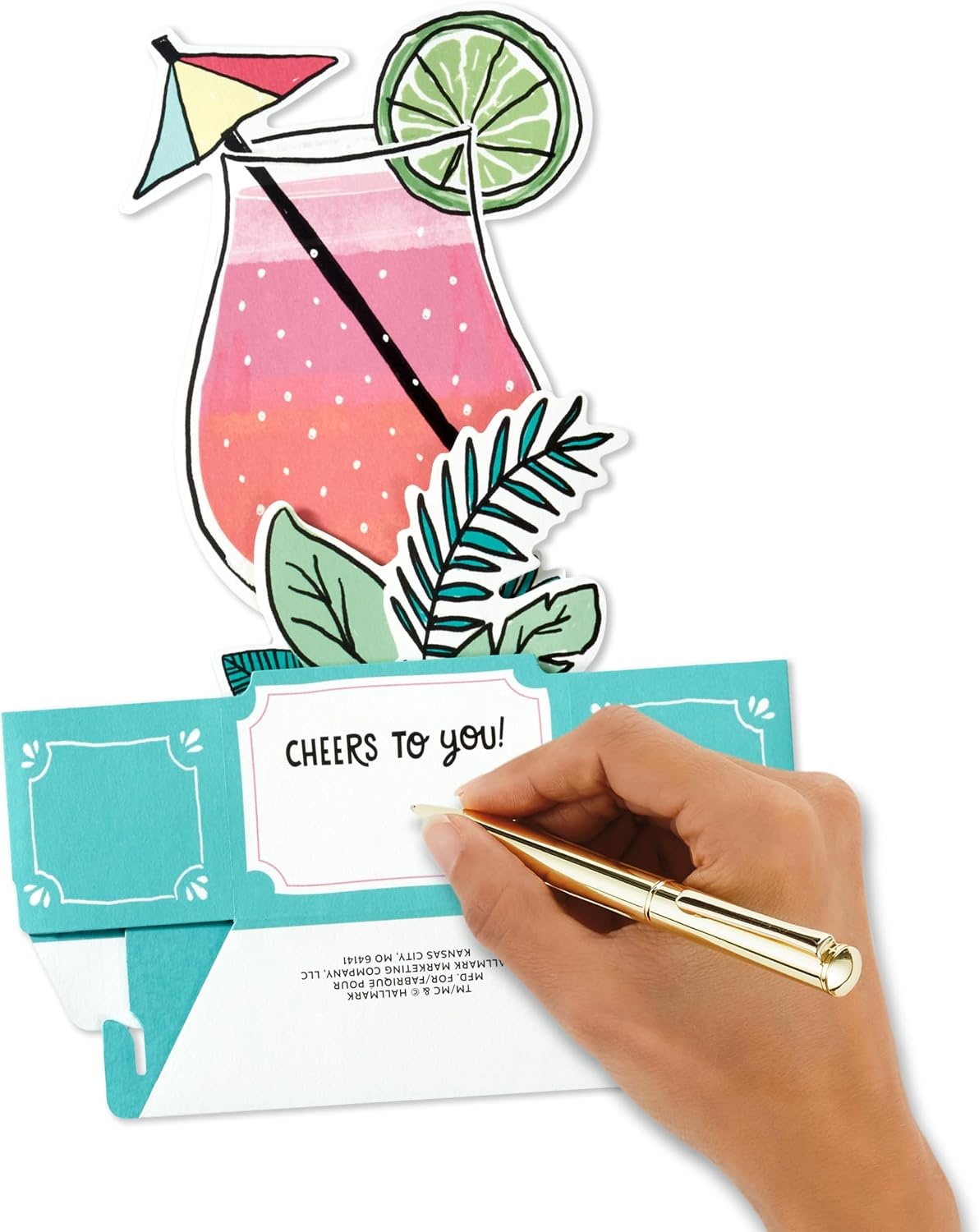 image:imageHallmark Paper Wonder Funny 3D Pop Up Card Sassy Drink for Birthday Bachelorette Party Graduation Congratulations Promotion
