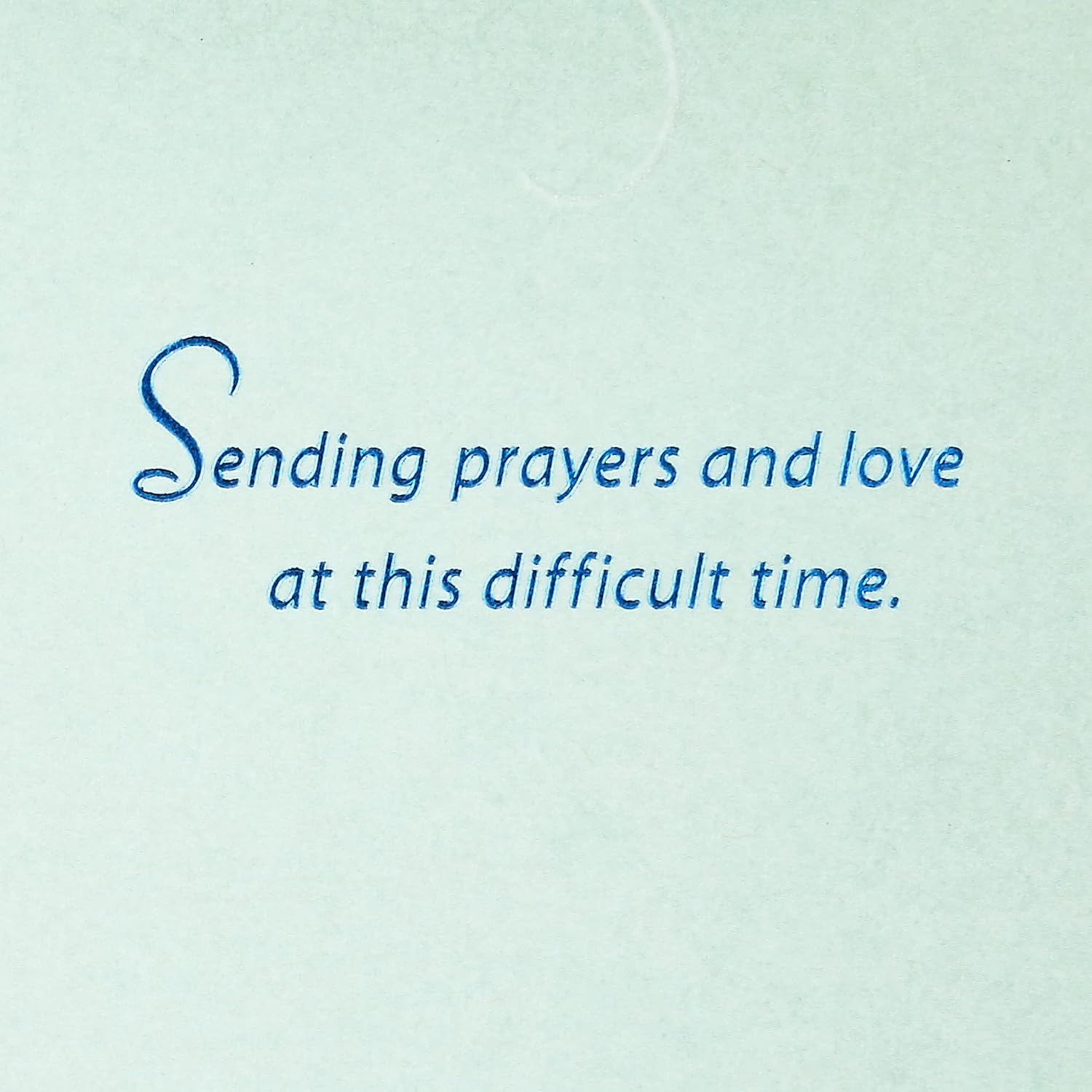 image:imageHallmark Sympathy Card for Anniversary of Death Caring Thoughts Never Stopped for Widow Widower FriendComfort of Grace