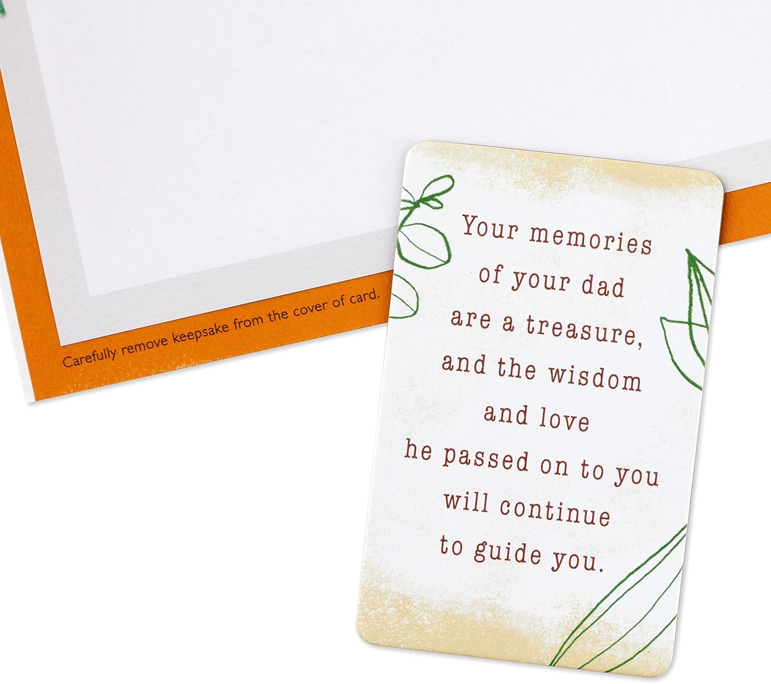 image:imageHallmark Sympathy Card for Loss of Dad Wisdom and LoveWisdom and Love