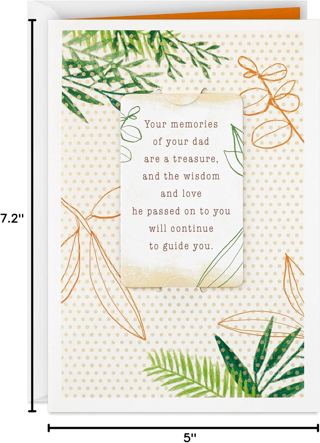 image:imageHallmark Sympathy Card for Loss of Dad Wisdom and LoveWisdom and Love