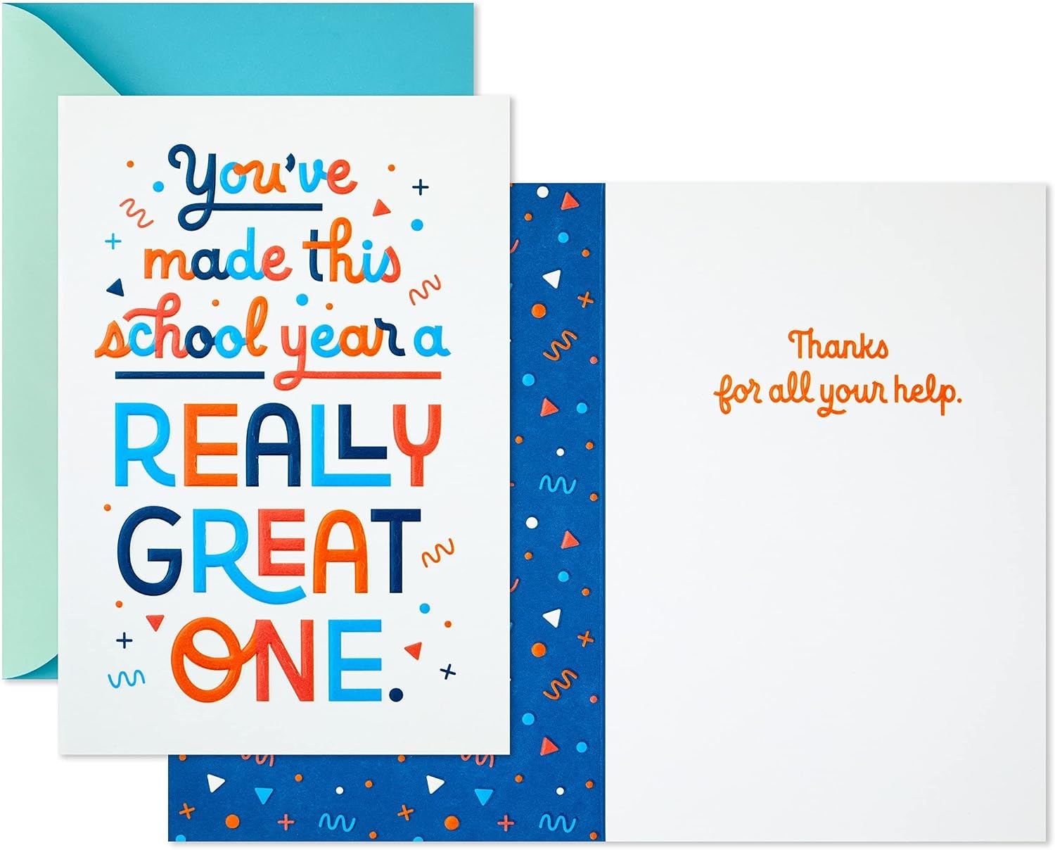 image:imageHallmark Teacher Appreciation Cards Good Teachers Brighten Futures 4 Cards with EnvelopesFor Teacher and Coach 2 Cards with Envelopes