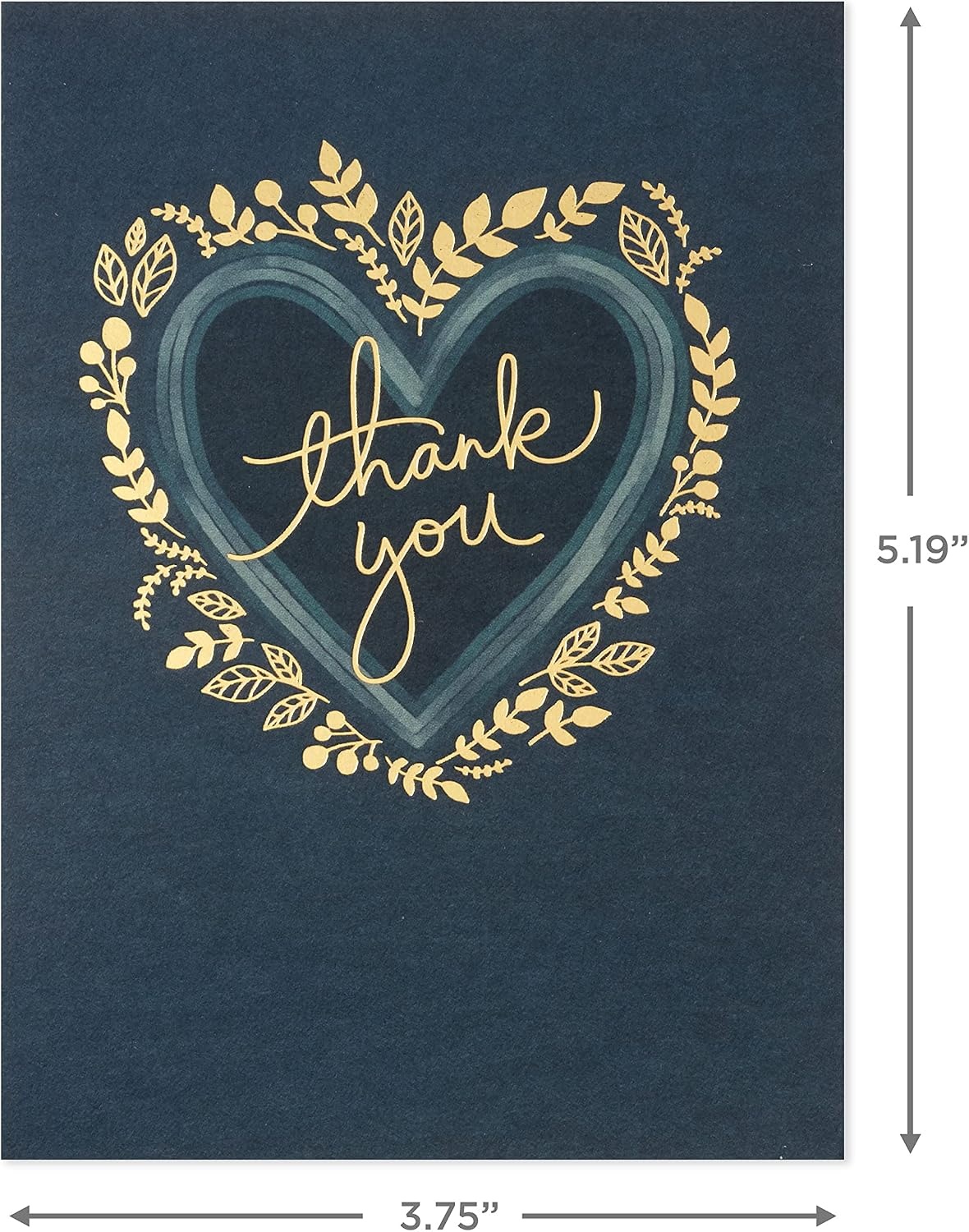 image:imageHallmark Thank You Cards Assortment Foil Hearts and Flowers 48 Thank You Notes and EnvelopesGreeting Card