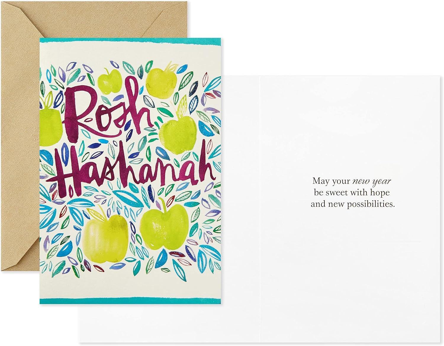 image:imageHallmark Tree of Life Rosh Hashanah Card Assortment Watercolors 6 cards with EnvelopesRosh Hashanah  Watercolors