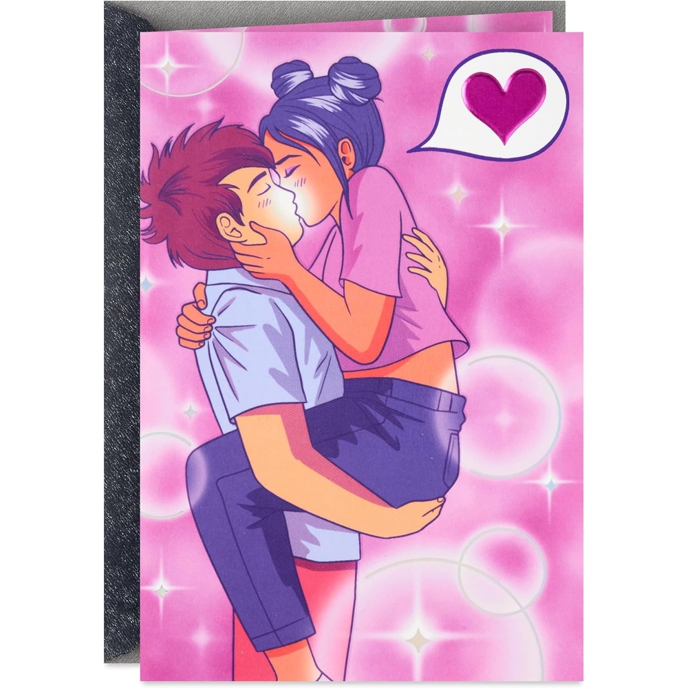 image:imageHallmark Anime Love Card Doing Everything Right for Anniversary Romantic Birthday Sweetest Day