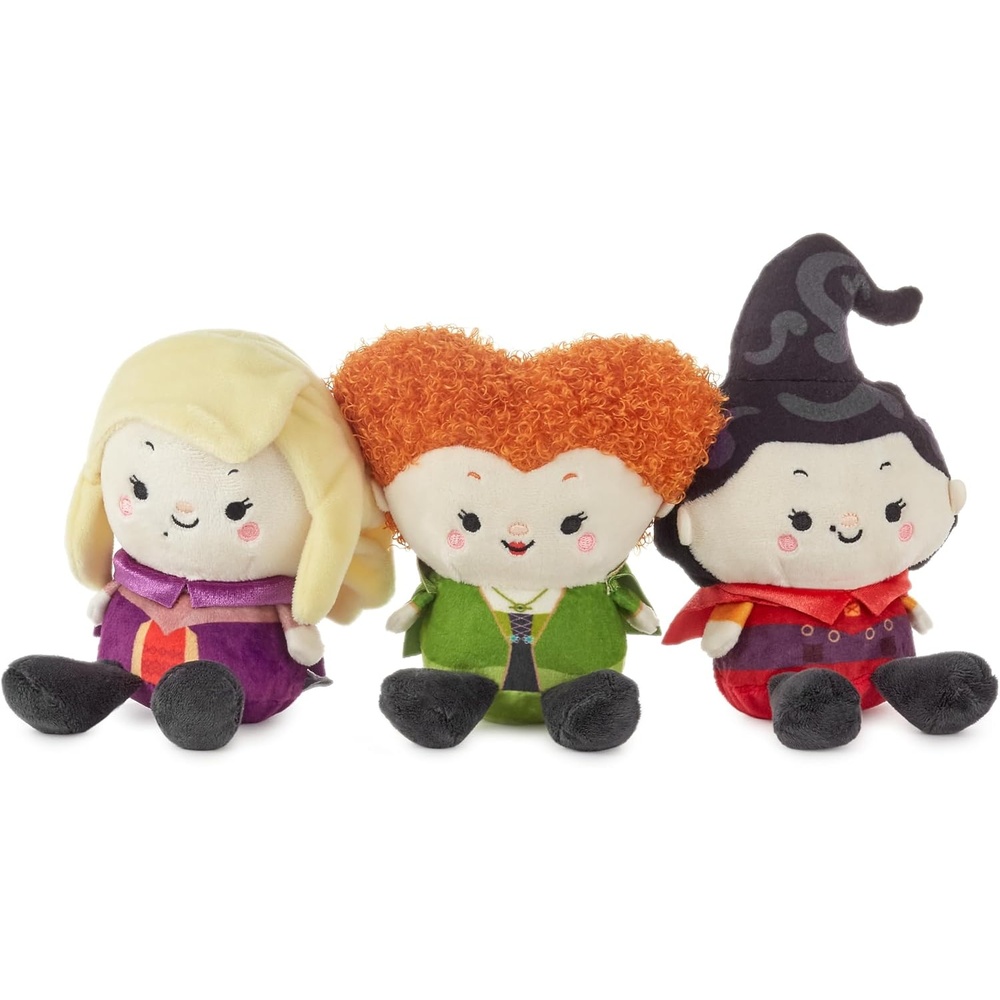 image:imageHallmark Better Together Disney Hocus Pocus Magnetic Plush Toys Set of 3 Sanderson Sisters for Kids Friends Fans