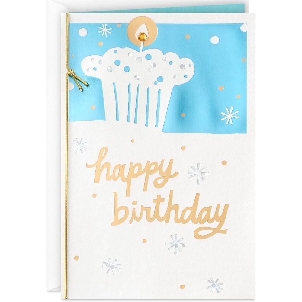image:imageHallmark Birthday Card Live Life to the Fullest Snowy Cupcakes 0499RZB1160Snowy Cupcakes