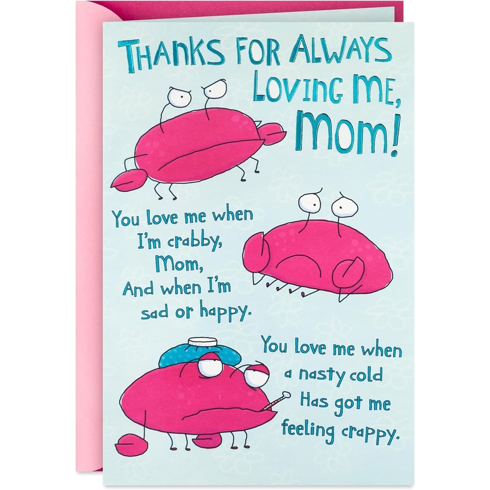 image:imageHallmark Birthday Card for Mom Pop Up Crab  Includes Coordinating Envelope