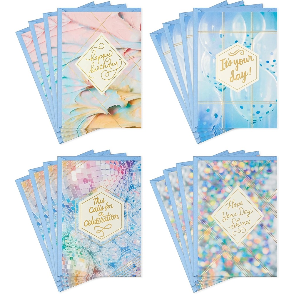 image:imageHallmark Birthday Cards Assortment Disco Party 16 Cards with EnvelopesDisco Party