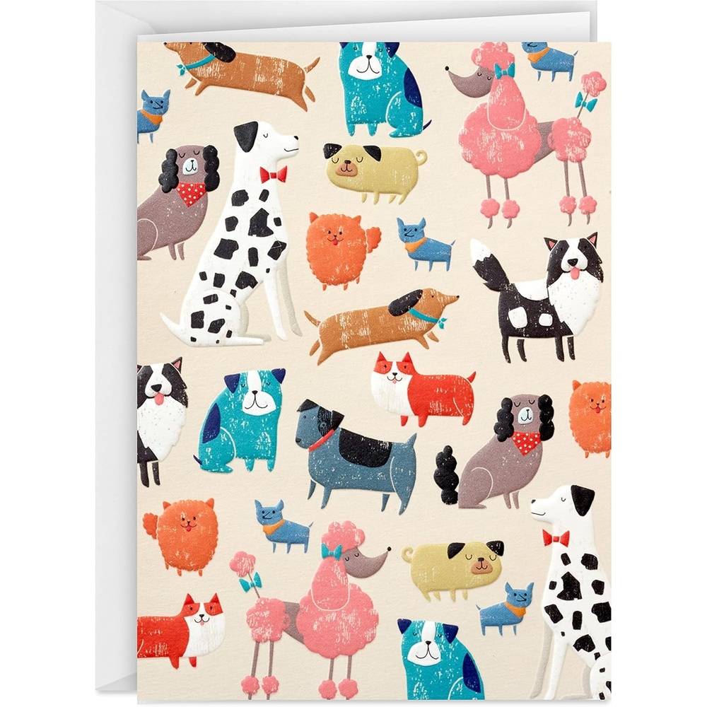 image:imageHallmark Blank Cards Colorful Dogs 20 Cards with EnvelopesBlank Cards