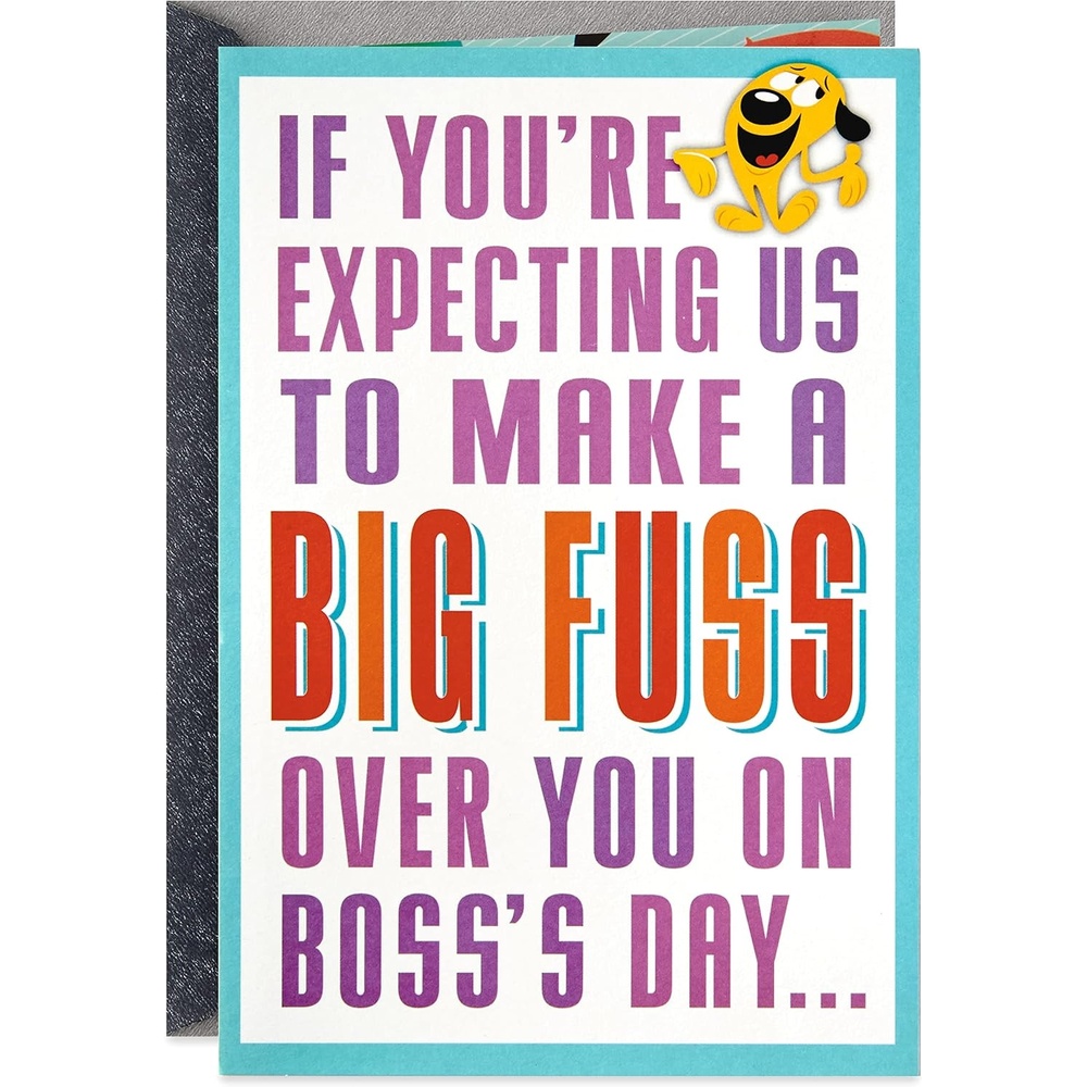 image:imageHallmark Bosss Day Pop Up Card from All Big FussBig Fuss  From All