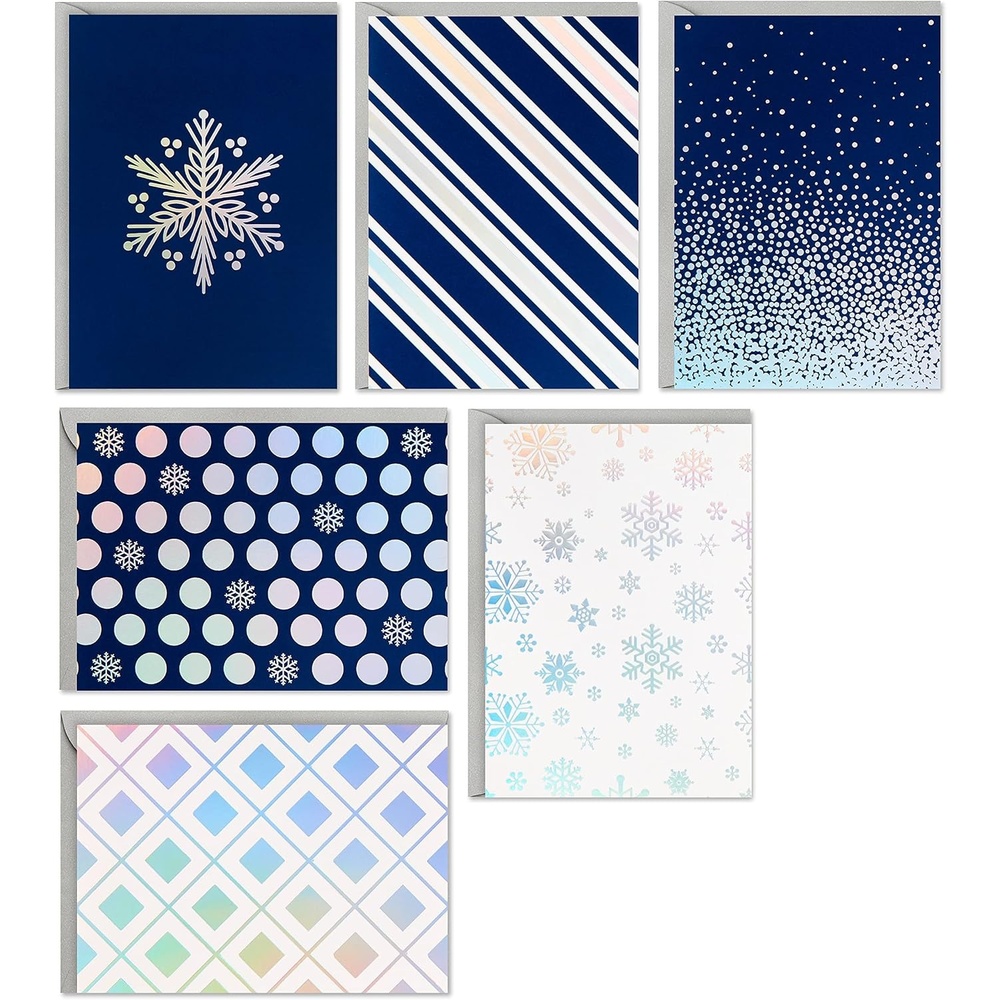 image:imageHallmark Boxed Christmas Cards Assortment Peace Hope Joy 48 Cards with Envelopes 1XPX5176Blue Designs