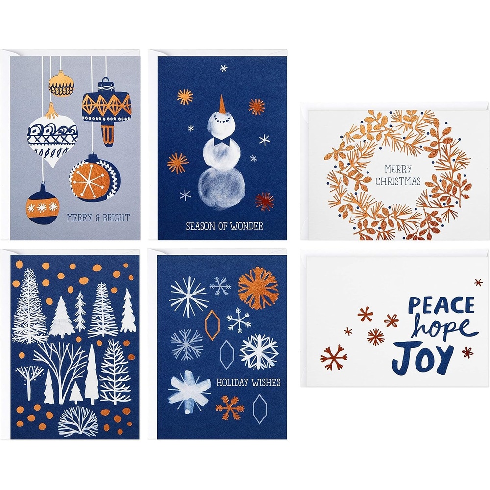 image:imageHallmark Boxed Christmas Cards Assortment Peace Hope Joy 48 Cards with Envelopes 1XPX5176Peace Hope Joy