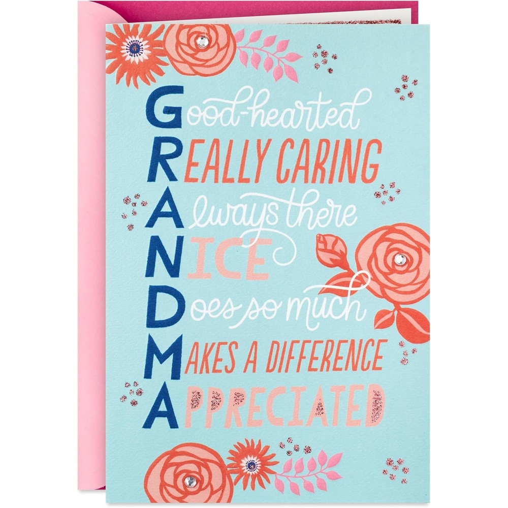 image:imageHallmark Card for Grandma Goodhearted for Grandparents Day Birthday Just Because and MoreGreeting Card