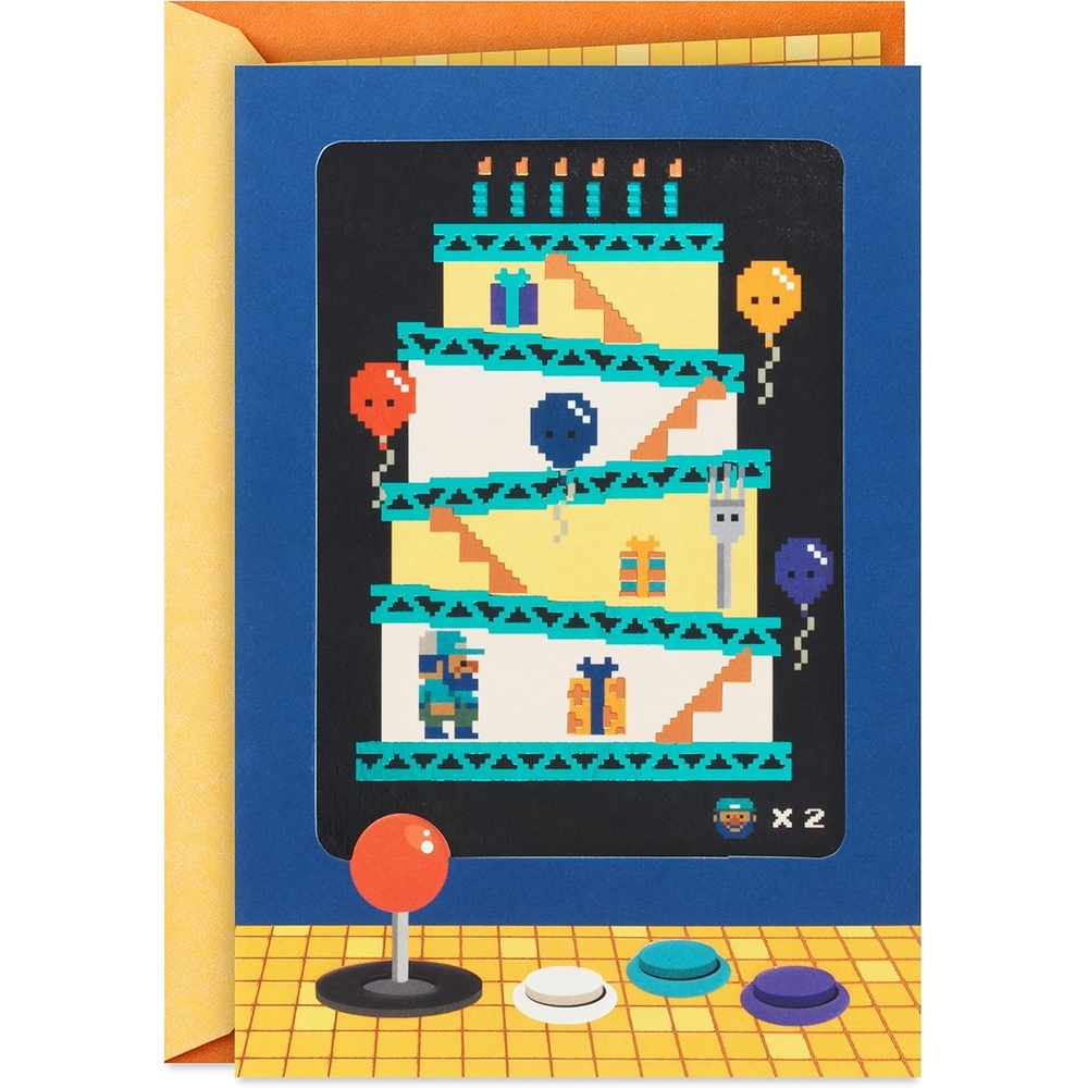 image:imageHallmark Comic Book and Video Game Thank You Note Assortment 24 Blank Cards with Envelopes for Kids Grandchildren GamersGood Dudes Birthday Card