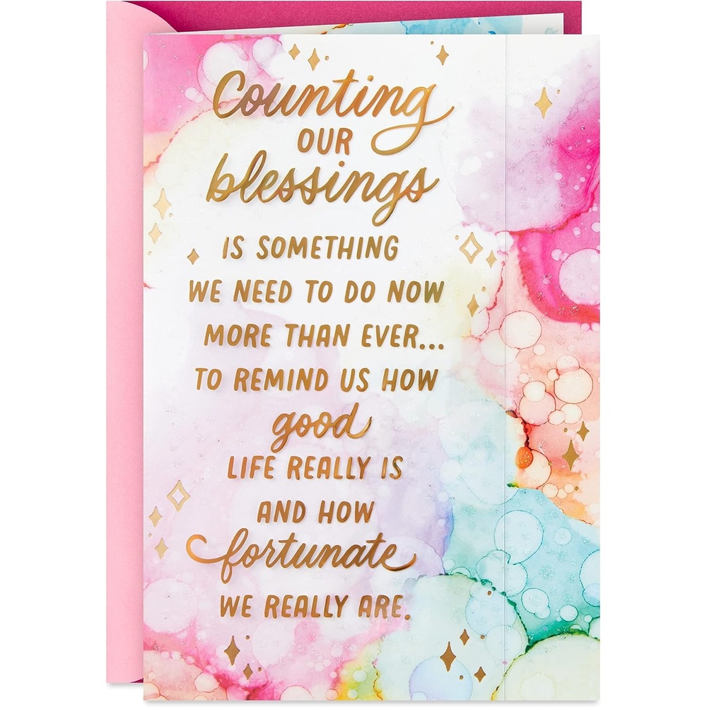 image:imageHallmark DaySpring Religious Birthday Card Celebrating YouCounting Our Blessings