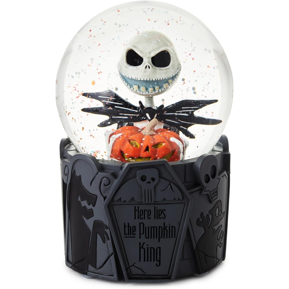 image:imageHallmark Disney The Haunted Mansion Snow Globe with Light amp Sound Madame LeotaNightmare Before Christmas Globe