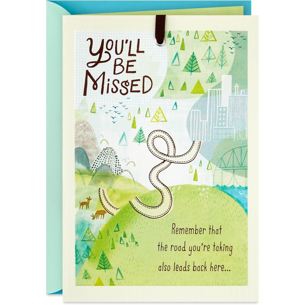 image:imageHallmark Farewell Card Youll Be Missed Retirement Card Coworker Goodbye Card