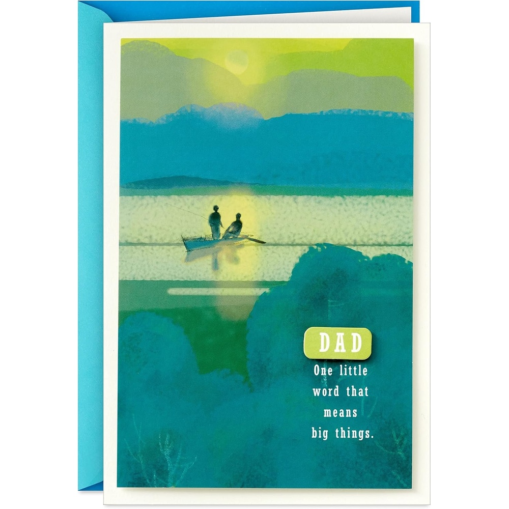 image:imageHallmark Fathers Day Card for Dad from Son or Daughter Love That Always Comes ThroughDad  Love That Always Comes Through