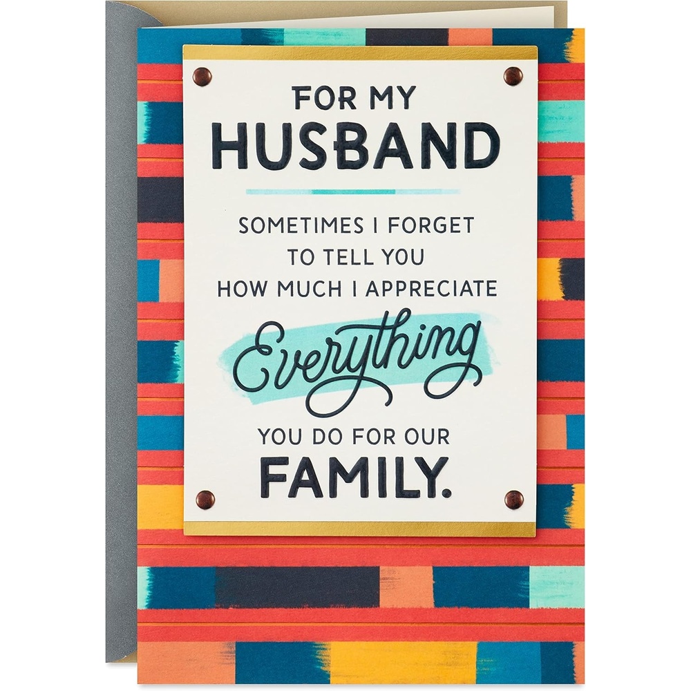 image:imageHallmark Fathers Day Card for Husband Appreciate Everything You Do