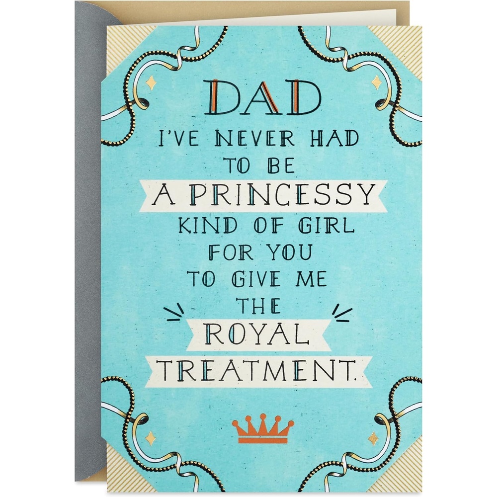 image:imageHallmark Fathers Day Card from Daughter Royal TreatmentFathers Day dad from Princess
