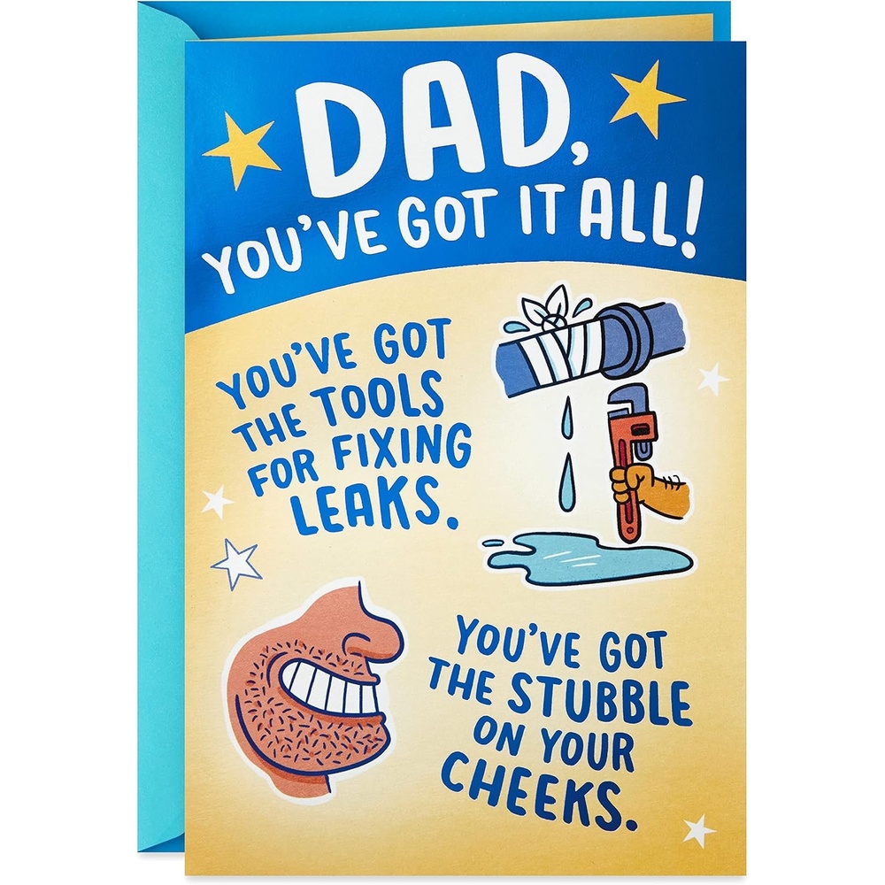 image:imageHallmark Funny Pop Up Fathers Day Card from Son or Daughter Youve Got it All or Birthday Card for Dad