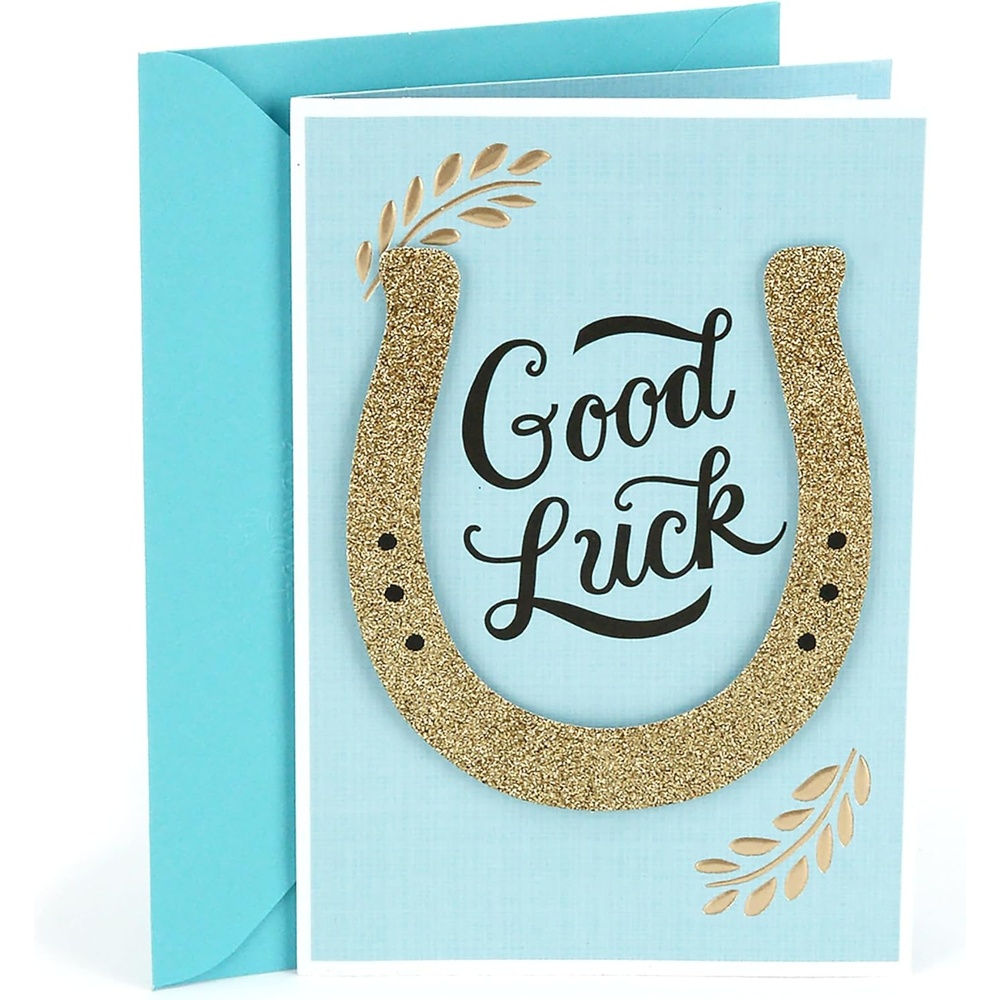 image:imageHallmark Good Luck Card Horseshoe