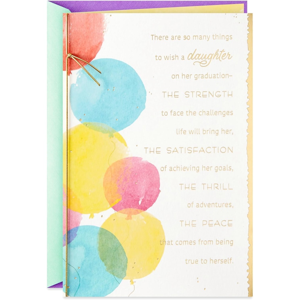 image:imageHallmark Graduation Card for Daughter Congratulations with Love 559GGJ4079