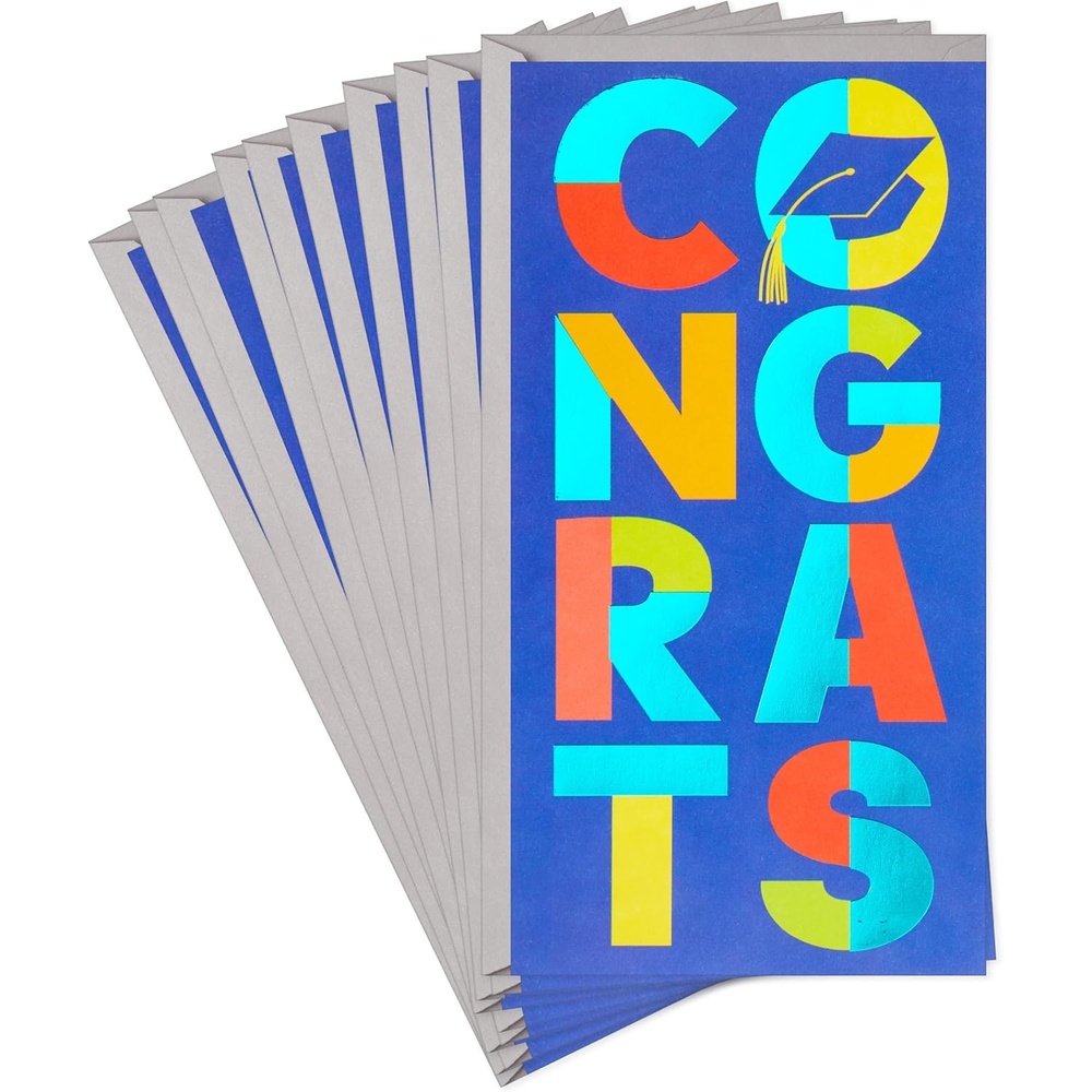 image:imageHallmark Graduation Money Holders or Gift Card Holders Congrats 10 Cards with EnvelopesTomorrow is a Blank Page  6 Cards