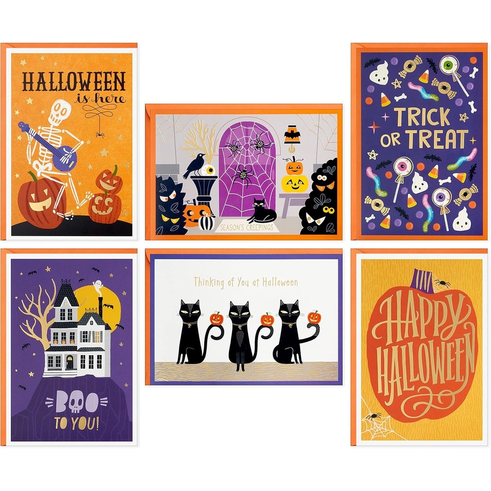 image:imageHallmark Halloween Cards Assortment Boo to You 36 Cards with EnvelopesBoo to You