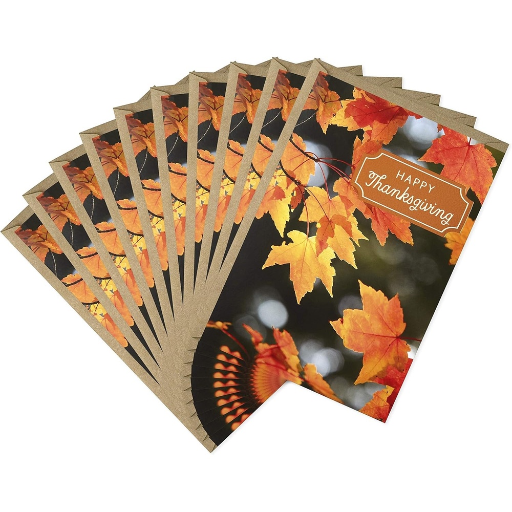 image:imageHallmark Halloween Cards Assortment Wicked Cat and Pumpkins 8 Cards with EnvelopesClose in Thought Heart