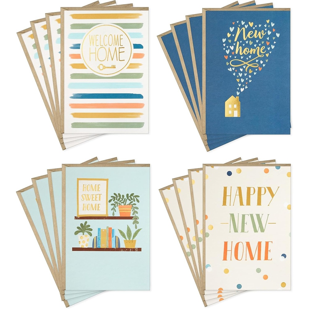 image:imageHallmark Housewarming Congratulations Cards Assortment 16 Cards and Envelopes