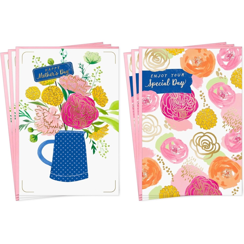 image:imageHallmark Mothers Day Card Assortment Enjoy Your Special Day 6 Cards with Envelopes 2 DesignsEnjoy Mothers Day  6 Cards with Envelopes