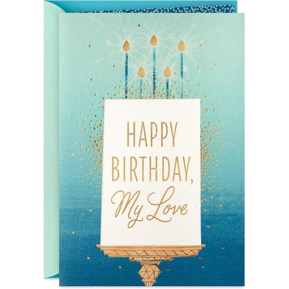 image:imageHallmark Mothers Day Card Floral Gemstone Moms Make the World Go Round for Mom Sister Friend ActivistHappy Birthday  My Love