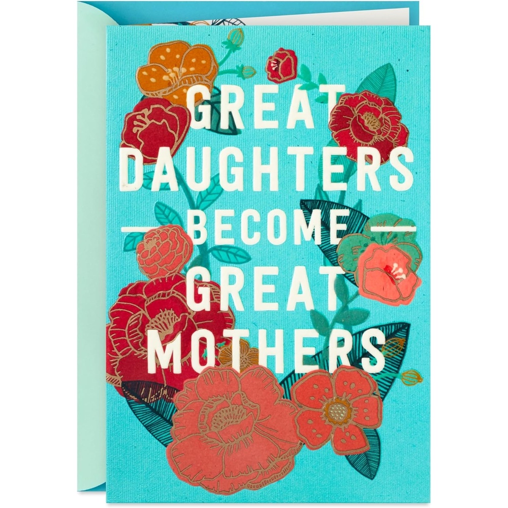image:imageHallmark Mothers Day Card for Daughter Great Daughters Become Great MothersDaughter  Great Daughters Become Great Mothers