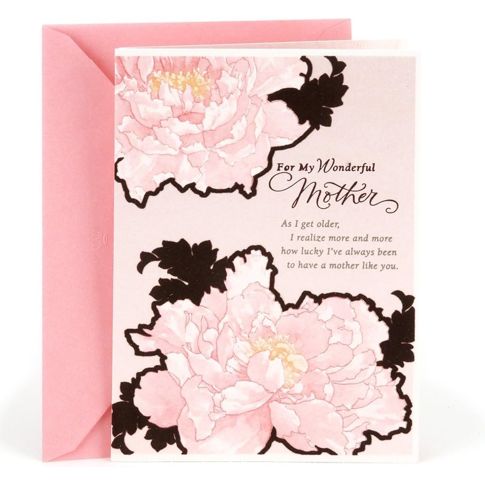 image:imageHallmark Mothers Day Card for Mom Sunshine from Daughter or Son Mom Birthday Card Thank You Appreciation All OccasionPink Flowers