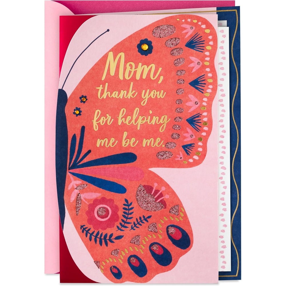 image:imageHallmark Mothers Day Card from Daughter Thanks for Being ThereThank You for Helping Me Be Me