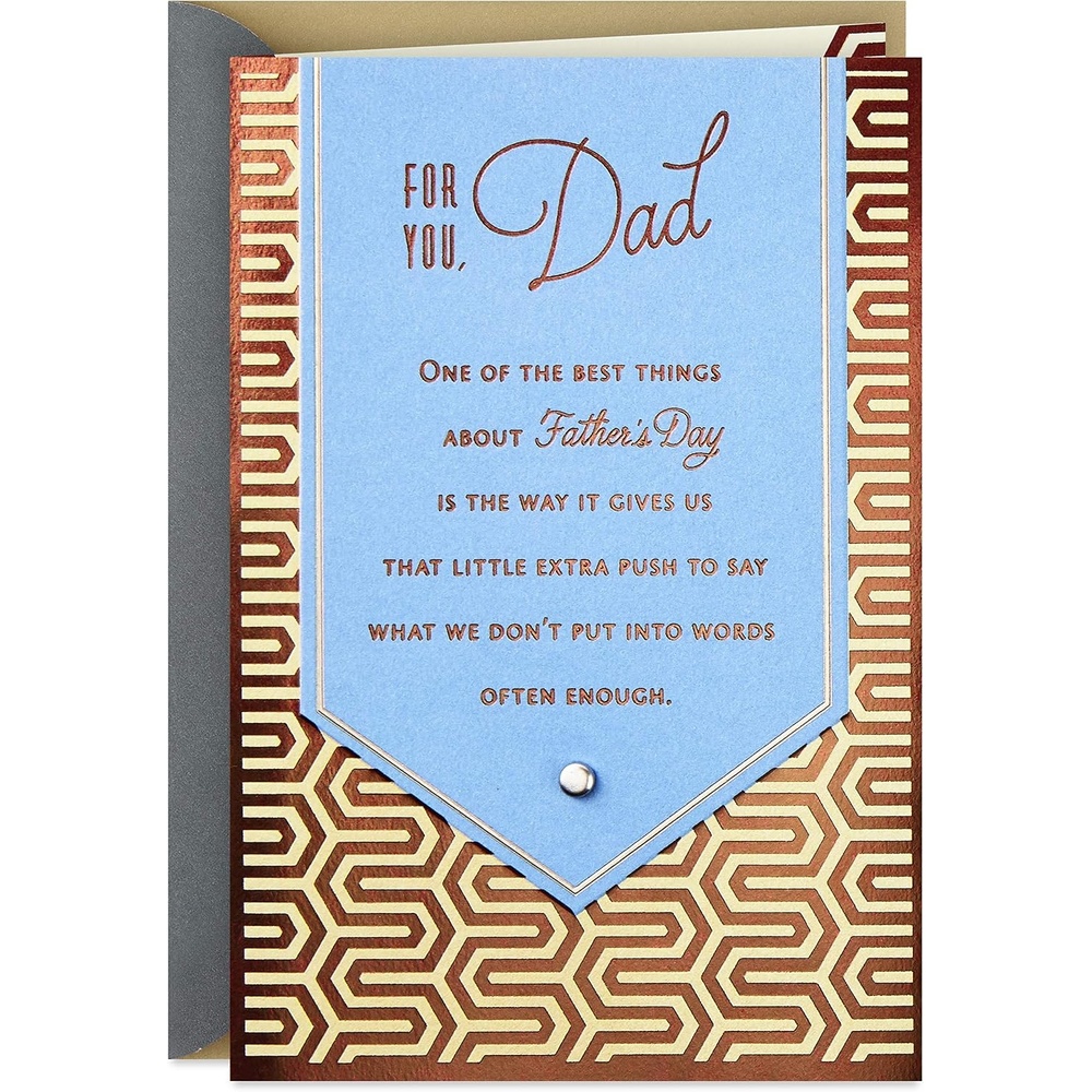 image:imageHallmark Mothers Day Card from Son Thankful for EverythingDad  We Dont Often Say It