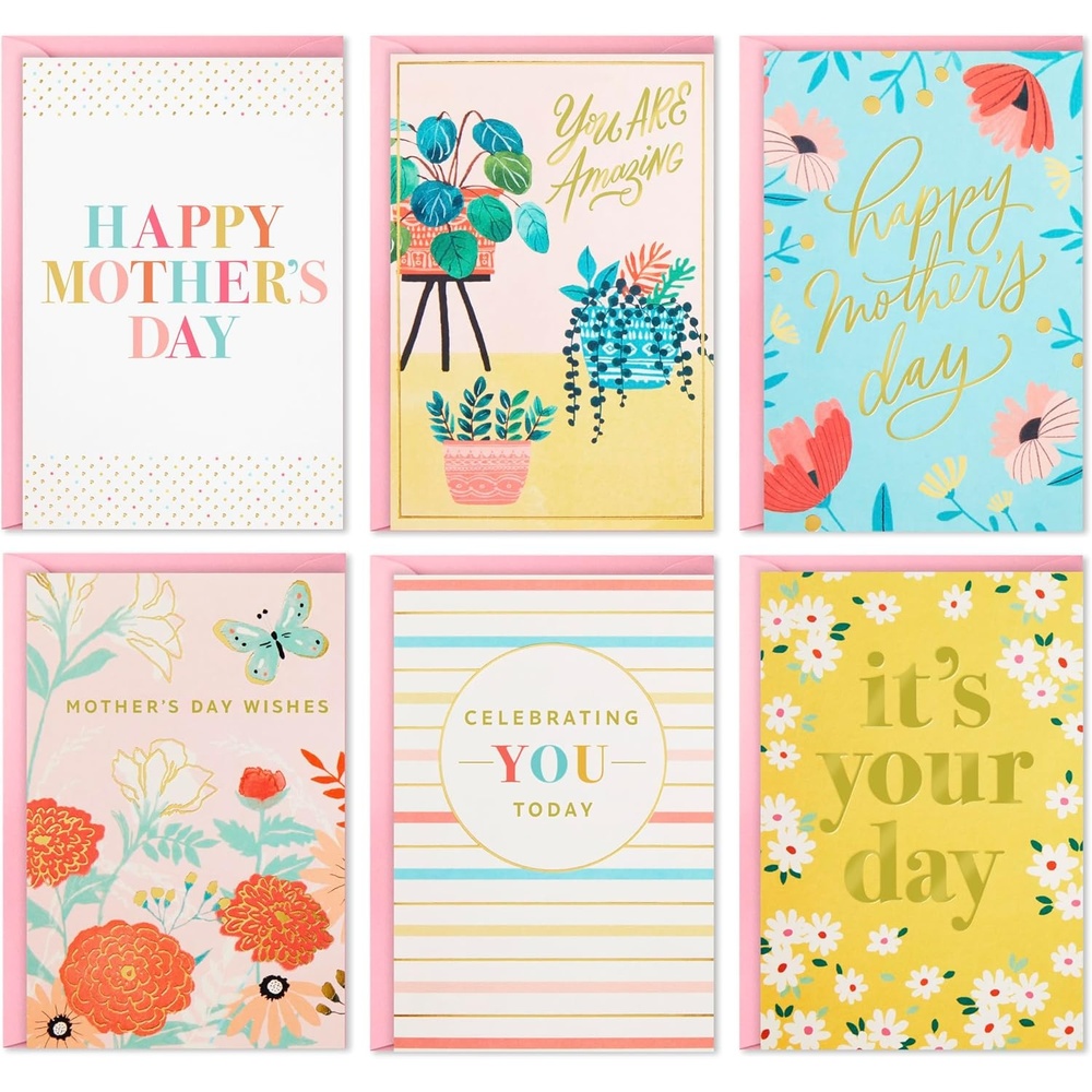image:imageHallmark Mothers Day Cards Assortment Mothers Day Wishes 36 Cards with EnvelopesMothers Day Wishes Assortment