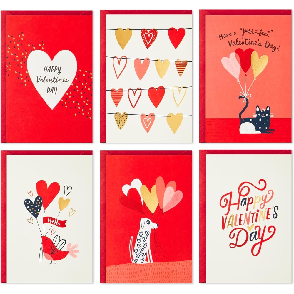 image:imageHallmark Mothers Day Cards Assortment Mothers Day Wishes 36 Cards with EnvelopesValentine Gold Foil Card Assortment