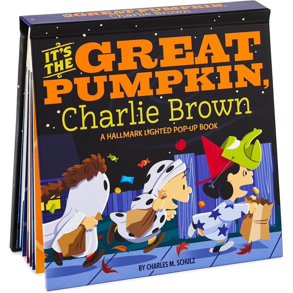 image:imageHallmark Peanuts Its the Great Pumpkin Charlie Brown Lighted PopUp Book Gift for KidsIts the Great Pumpkin  Charlie Brown