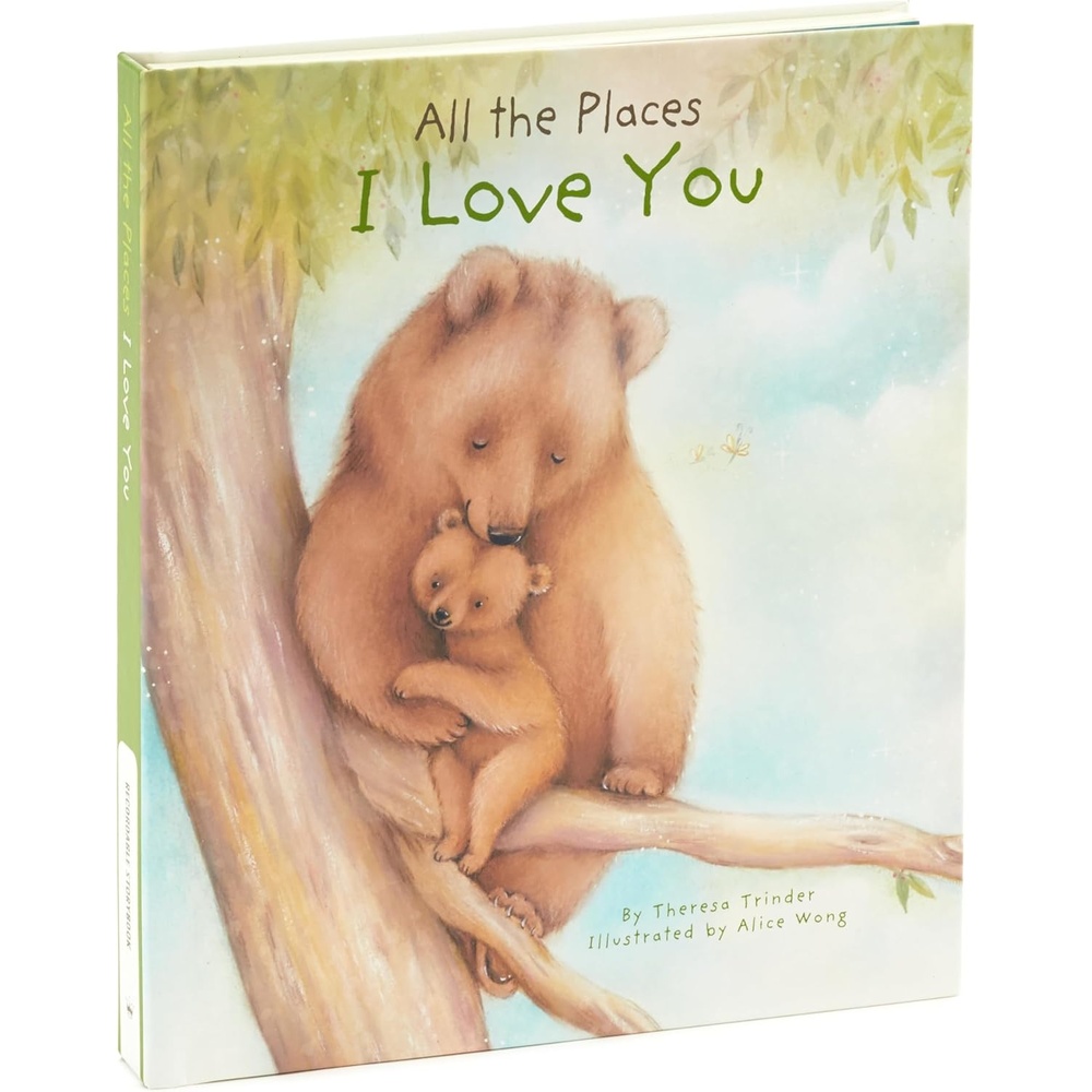 image:imageHallmark Recordable Book with Music for Children All The Places I Love You Easter Basket StuffersAll the Places I Love You