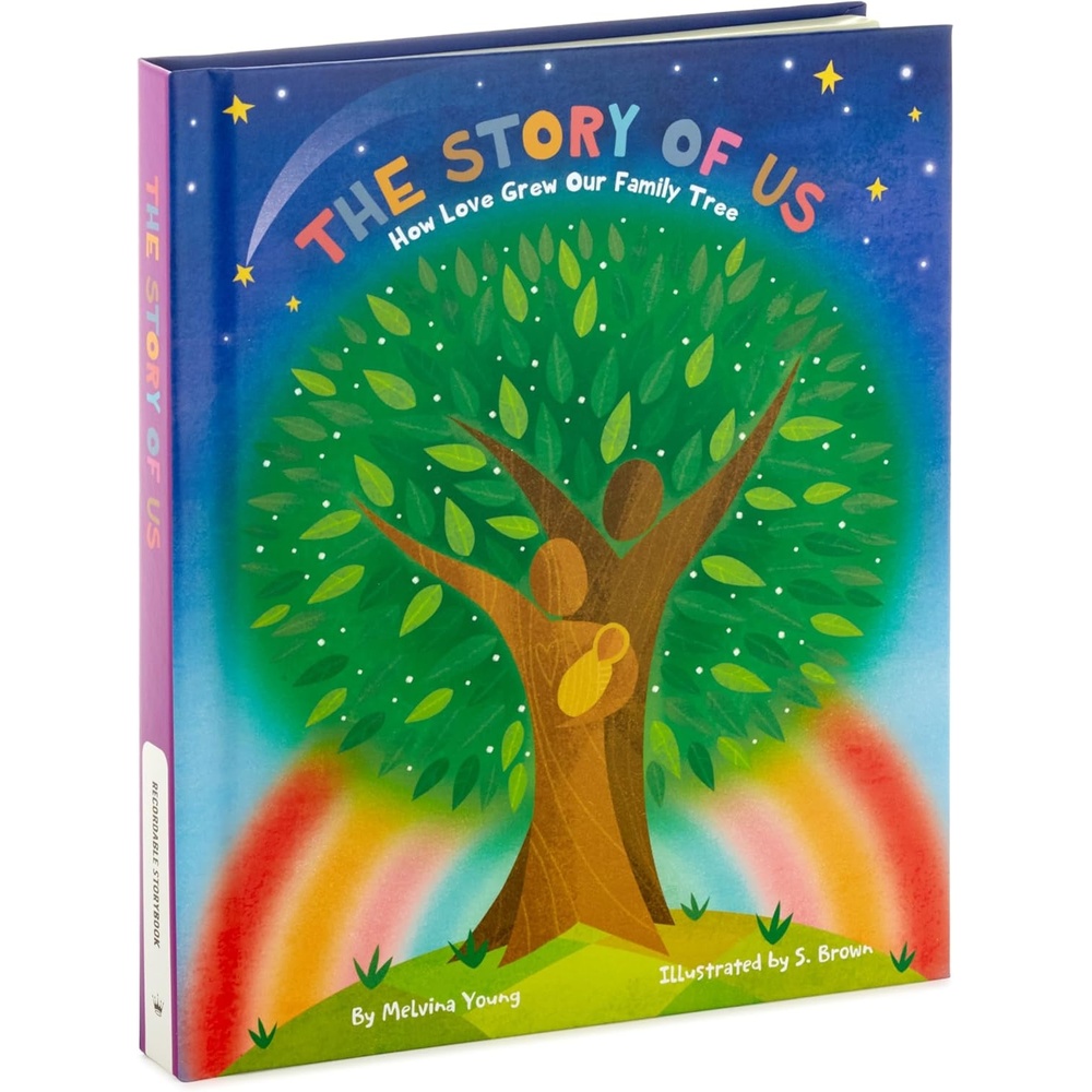 image:imageHallmark Recordable Storybook With Music The Story of Us What Makes Our Family Tree Special Gifts for Kids GrandchildrenThe Story of Us