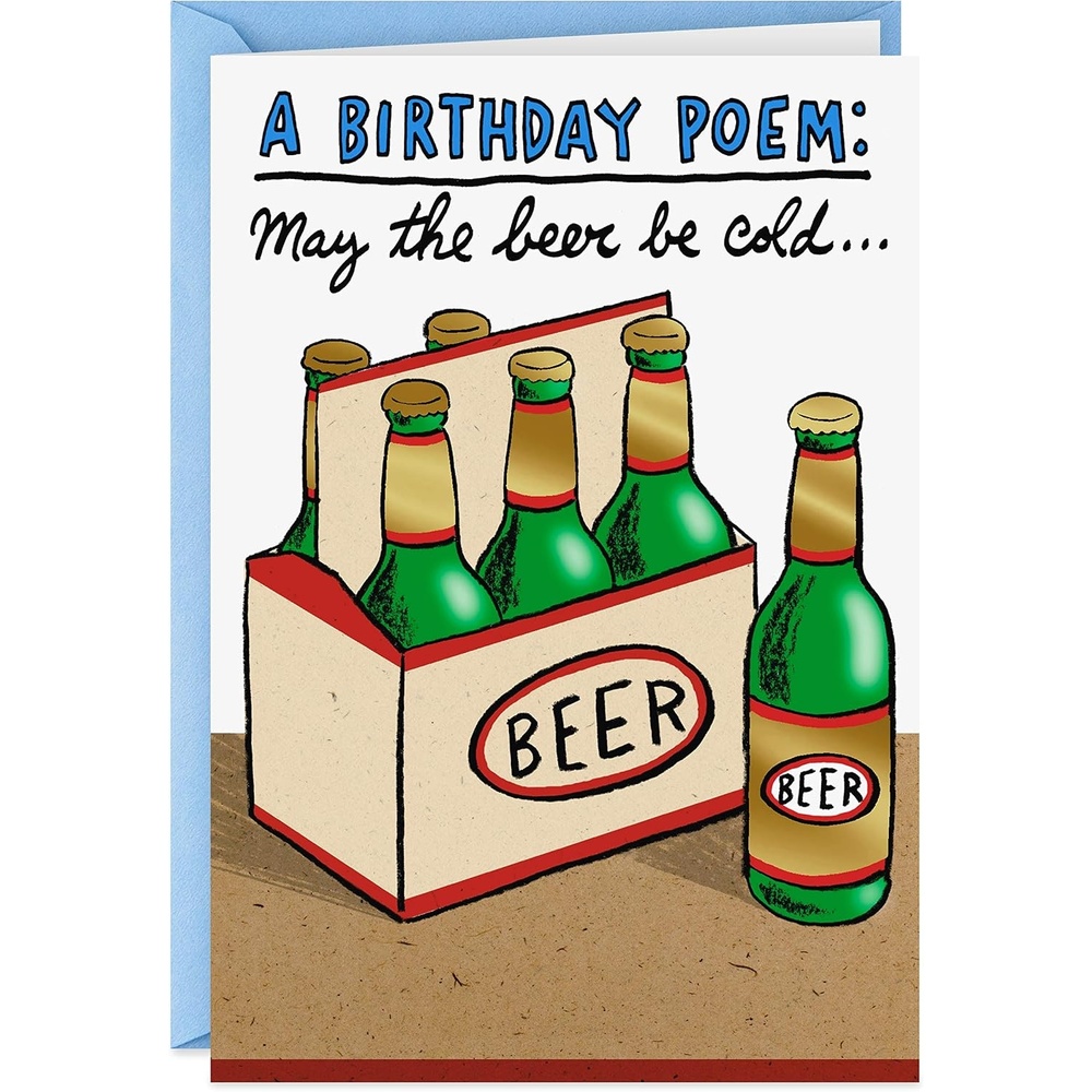 image:imageHallmark Shoebox Funny Birthday Card Cold Beers